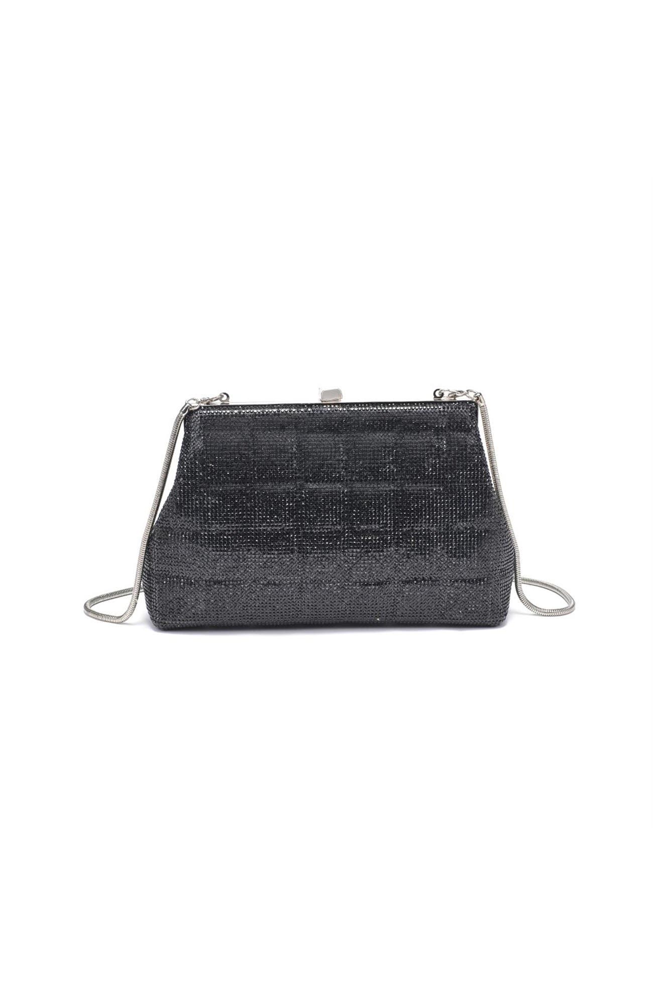 Karla Evening Bag, Alternate, color, Black