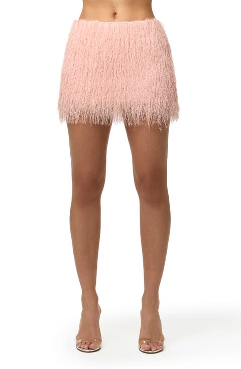 Fringe Miniskirt