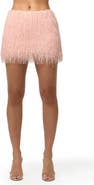 Naked Wardrobe Fringe Miniskirt
