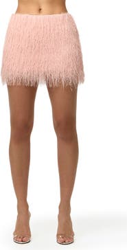 Naked Wardrobe Fringe Miniskirt