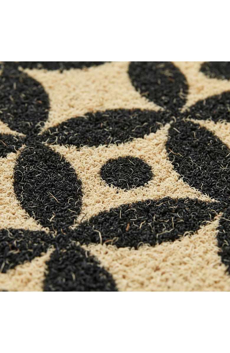 tag Circles Coir Mat Multi Coir Summer, Alternate, color, Black