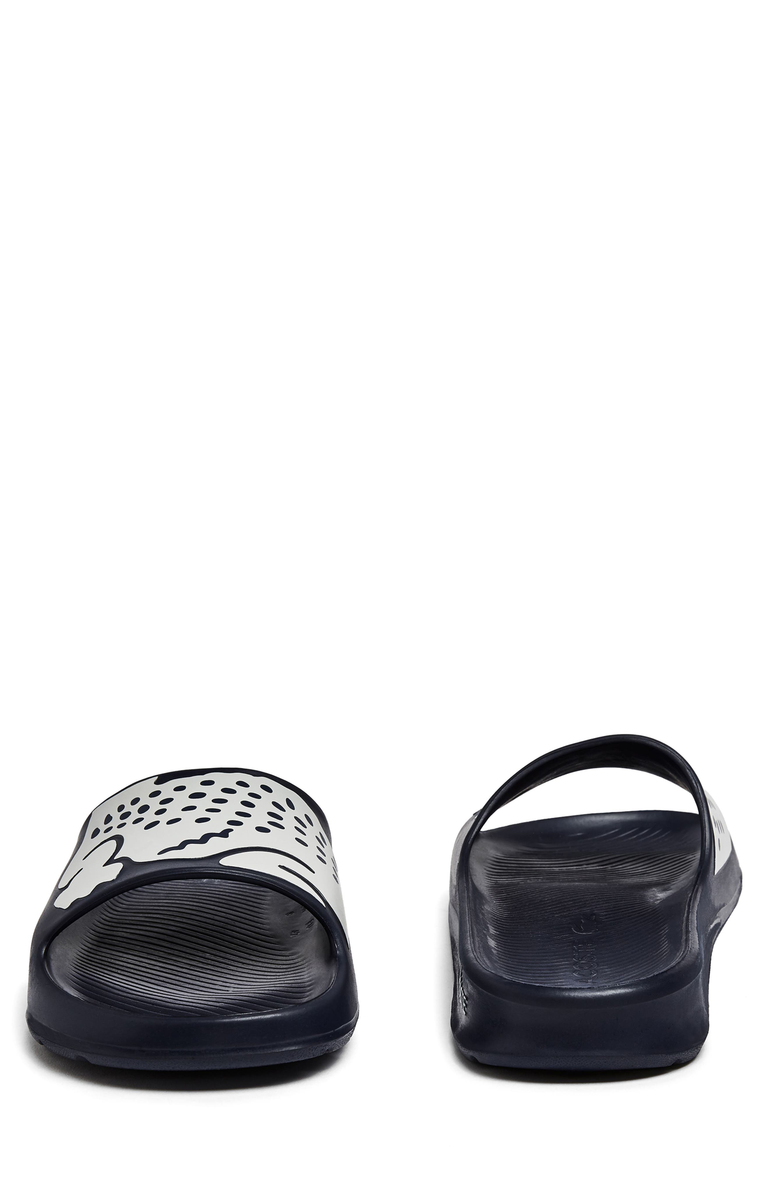 Lacoste Croco 2.0 Slide Sandal, Alternate, color, 