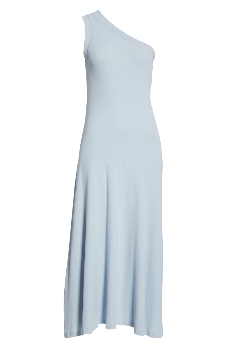 Rosetta Getty One-Shoulder Jersey Dress, Alternate, color,
