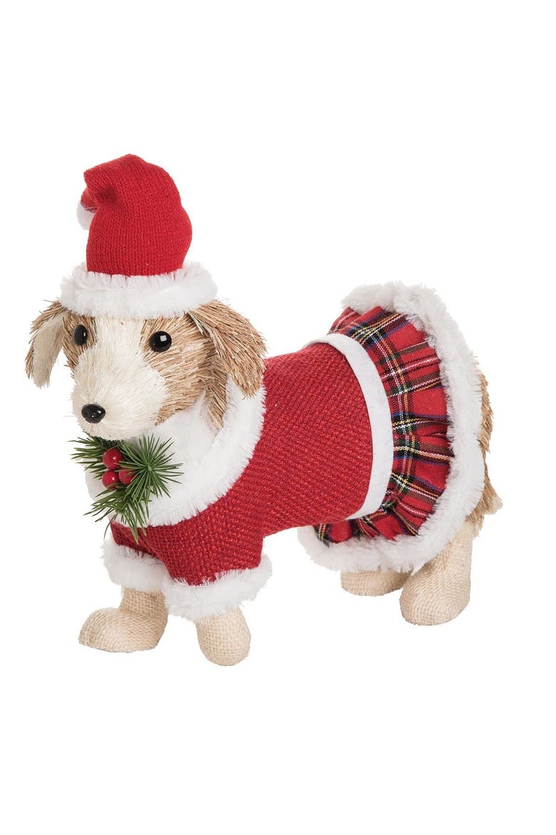 Holiday Costume Dog A/3, Alternate, color, Red