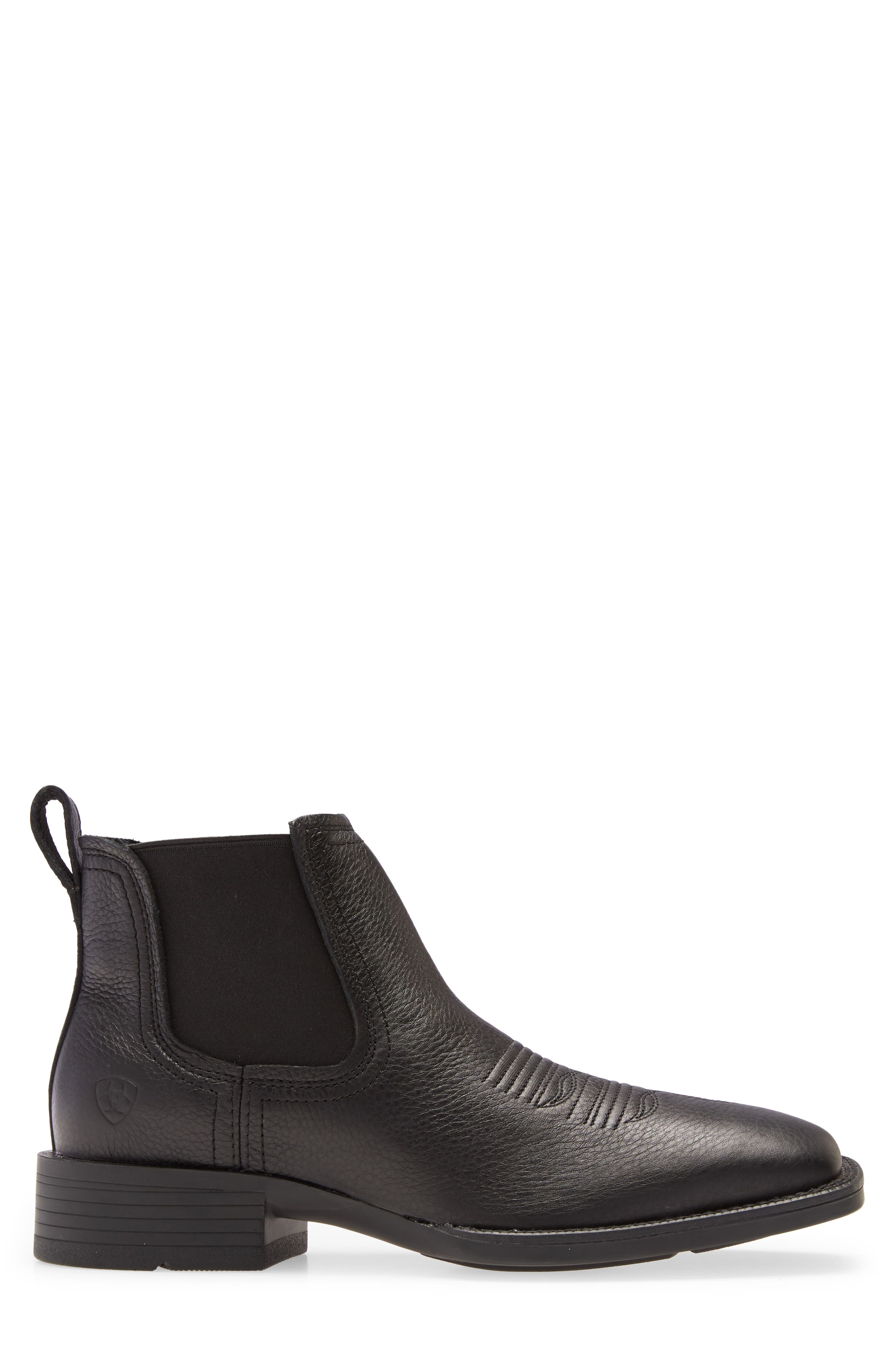 Ariat Booker Ultra Chelsea Boot, Alternate, color, Black