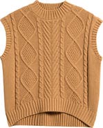 Freshman Kids' Cable Sweater Vest