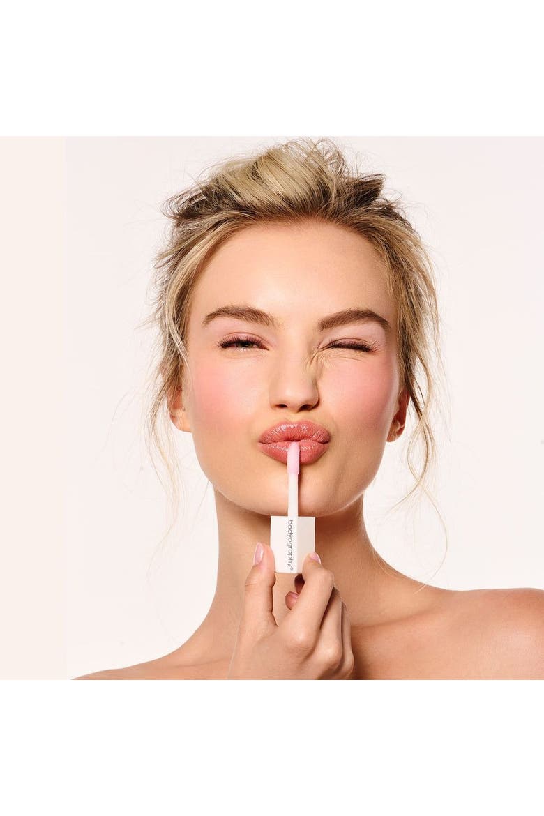 Glossy Lip Oil, Alternate, color, Clear Pink