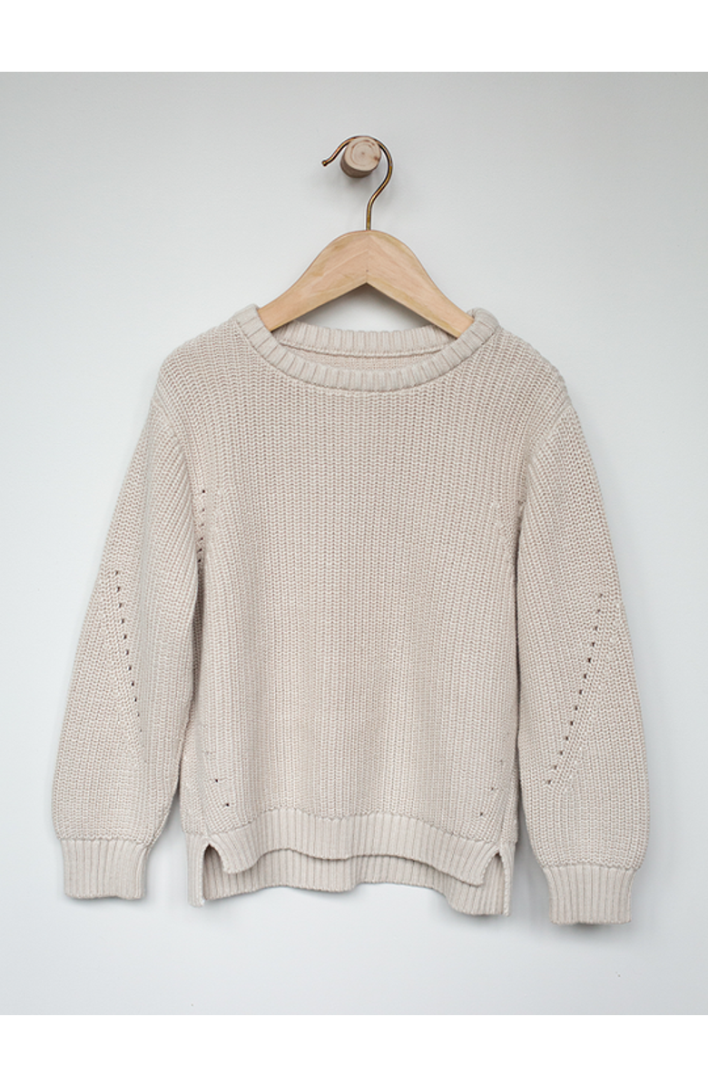The Simple Folk The Essential Sweater, Main, color, Oatmeal