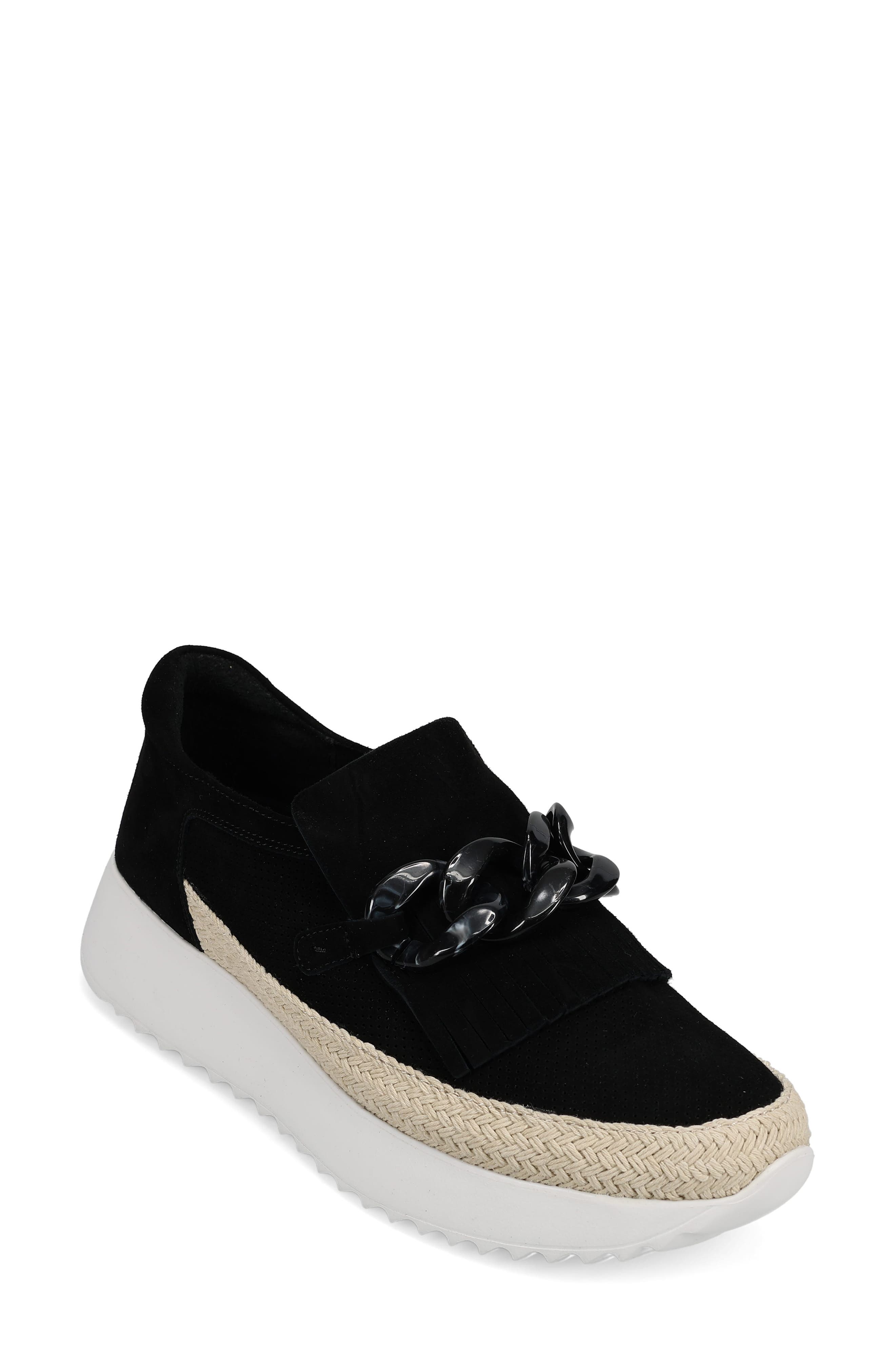 VANELi Qerene Tassel Slip-On Sneaker, Main, color, Black
