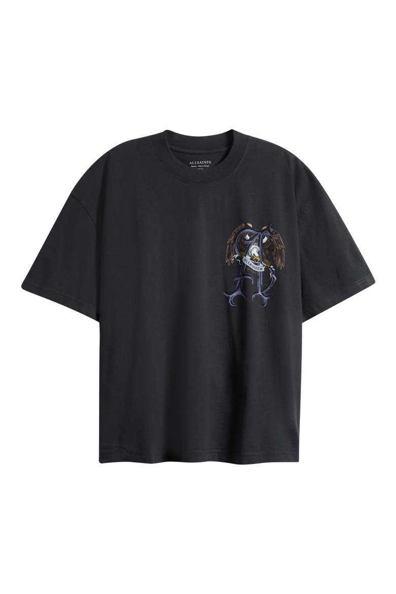Raptour Graphic T-shirt, Alternate, color, WASHED BLACK