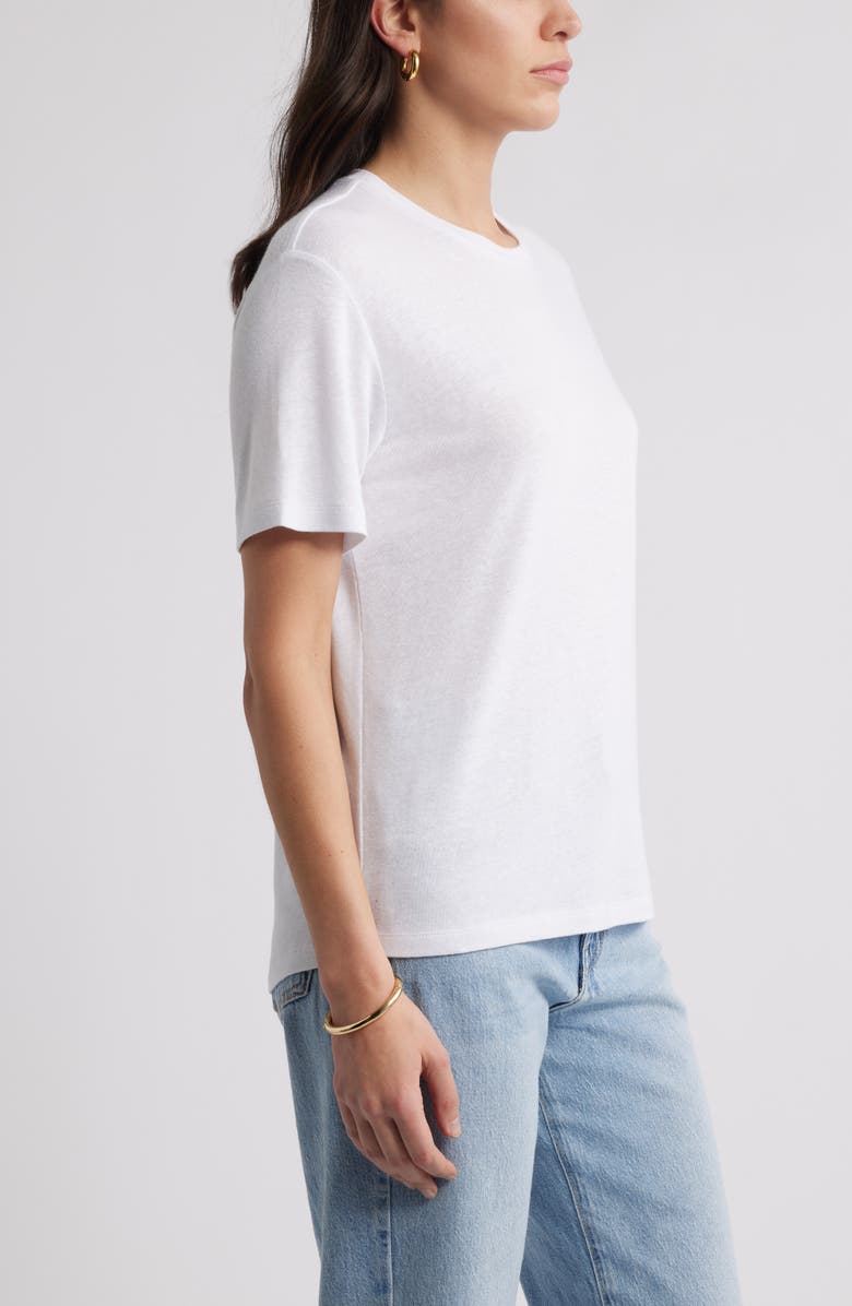 Caslon<sup>®</sup> Easy T-Shirt, Alternate, color, White