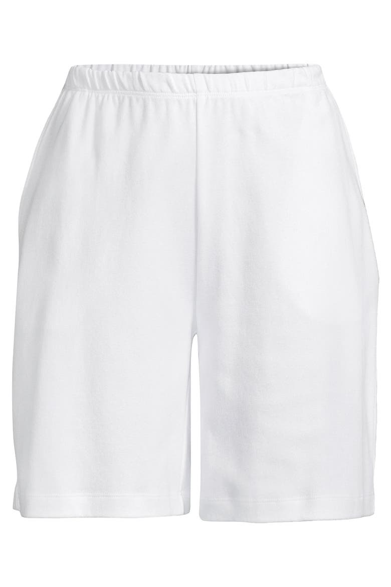 Sport Knit High Rise Shorts, Alternate, color, White