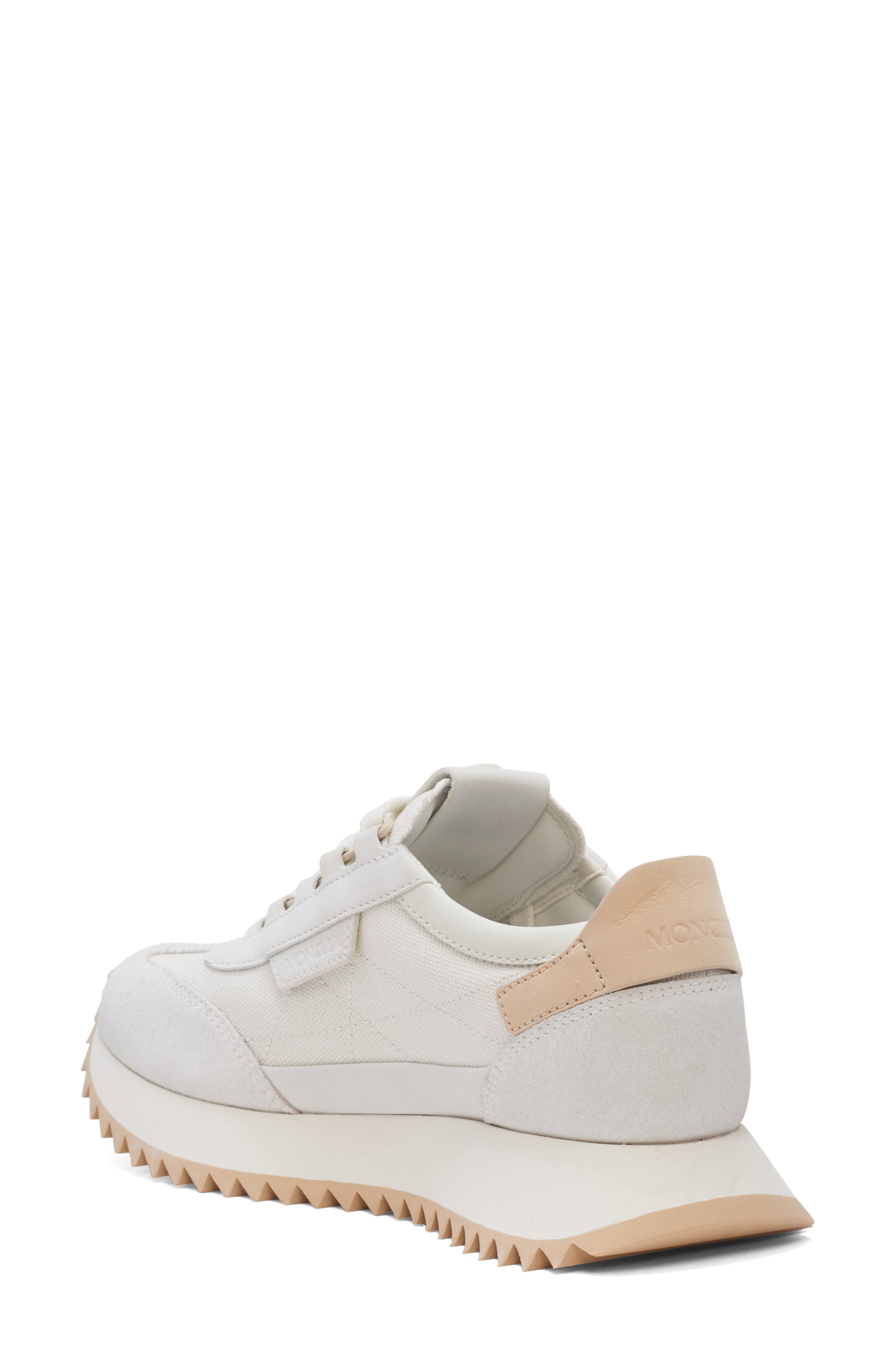 Moncler Pacey Low Top Sneaker, Alternate, color, White