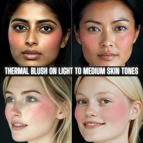 Ashunta Sheriff Beauty Thermal Blush Ph Color Changing Serum Oil In Clear