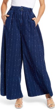 AG Hadley Pleated Cotton Culottes