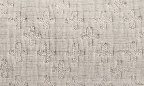 Parachute Desert Cotton Jacquard Coverlet In Bone