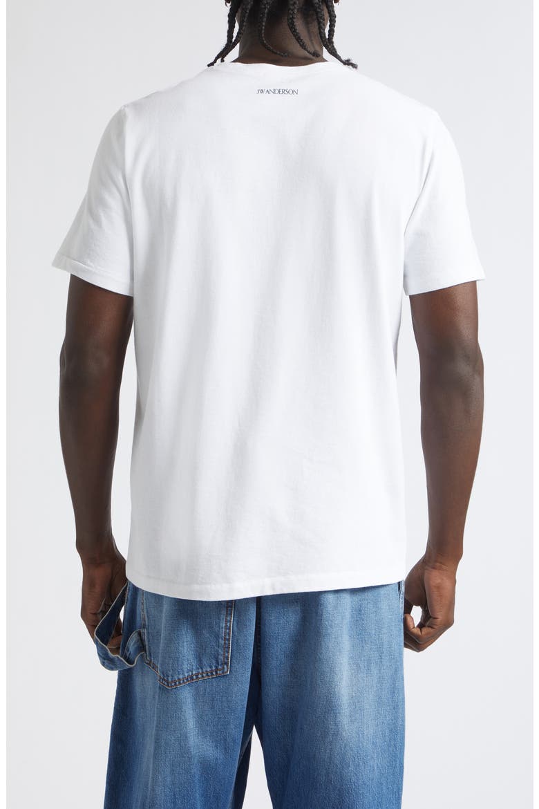 Porn Graphic T-Shirt, Alternate, color, WHITE/ GREEN
