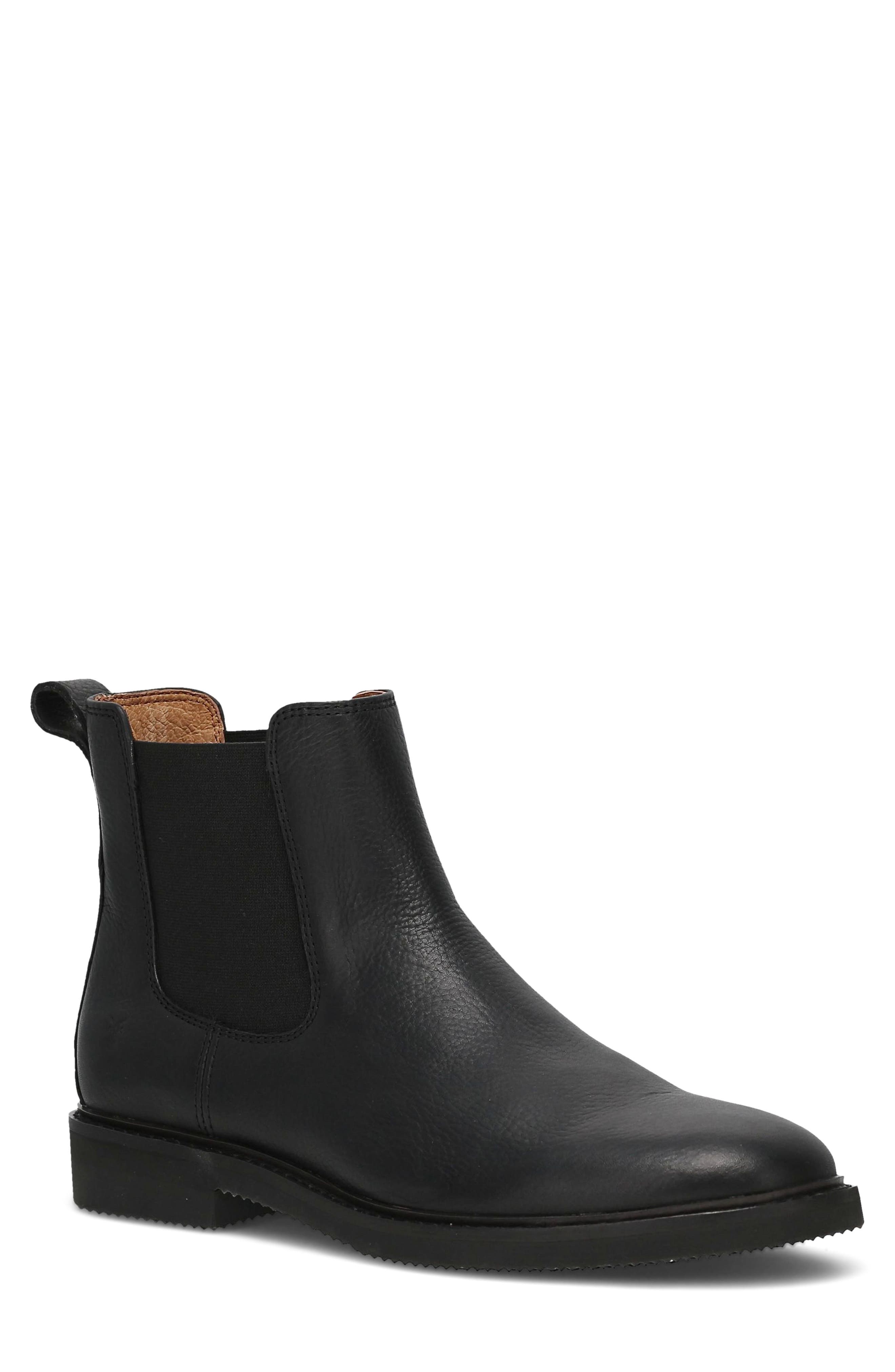 Lowell Chelsea Boot, Main, color, BLACK