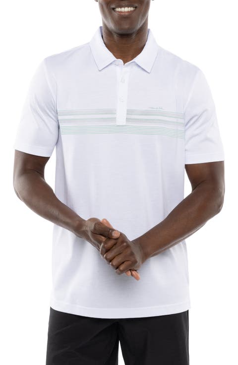 Surf Slang Stripe Polo