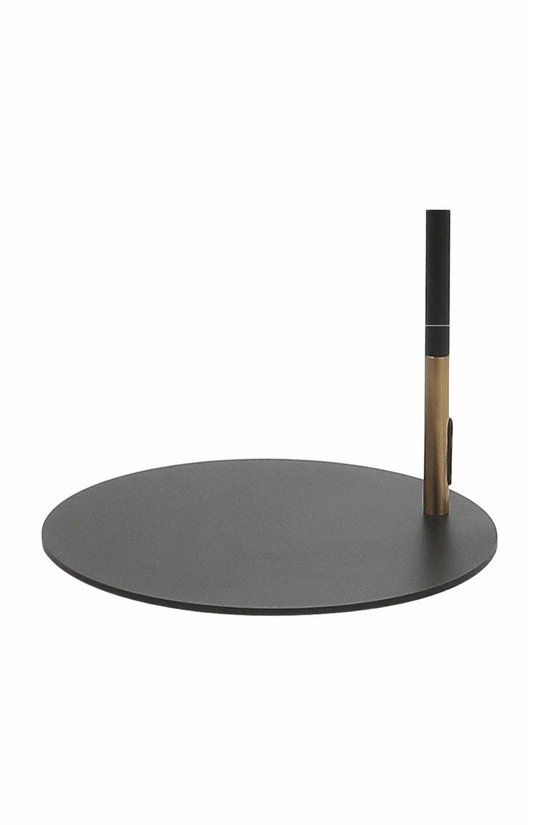 JONATHAN Y Apollo Modern Metal LED Task Floor Lamp, Alternate, color, Black/Brass Gold