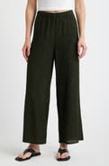 Eileen Fisher Ankle Wide Leg Pants
