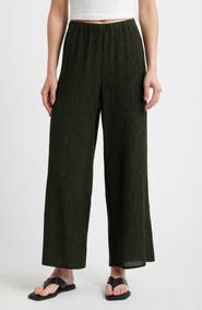 Eileen Fisher Ankle Wide Leg Pants