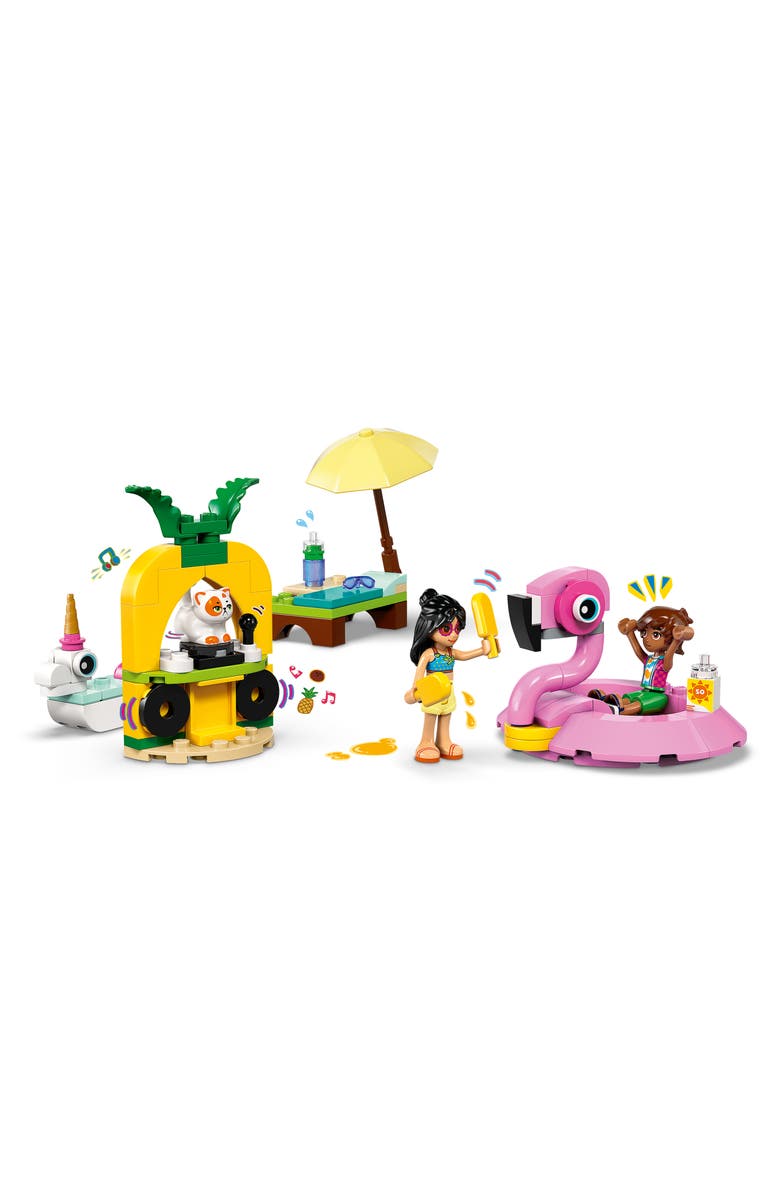 LEGO<sup>®</sup> 5+ Friends Unicorn & Flamingo Pool Party - 42658, Alternate, color, Multi