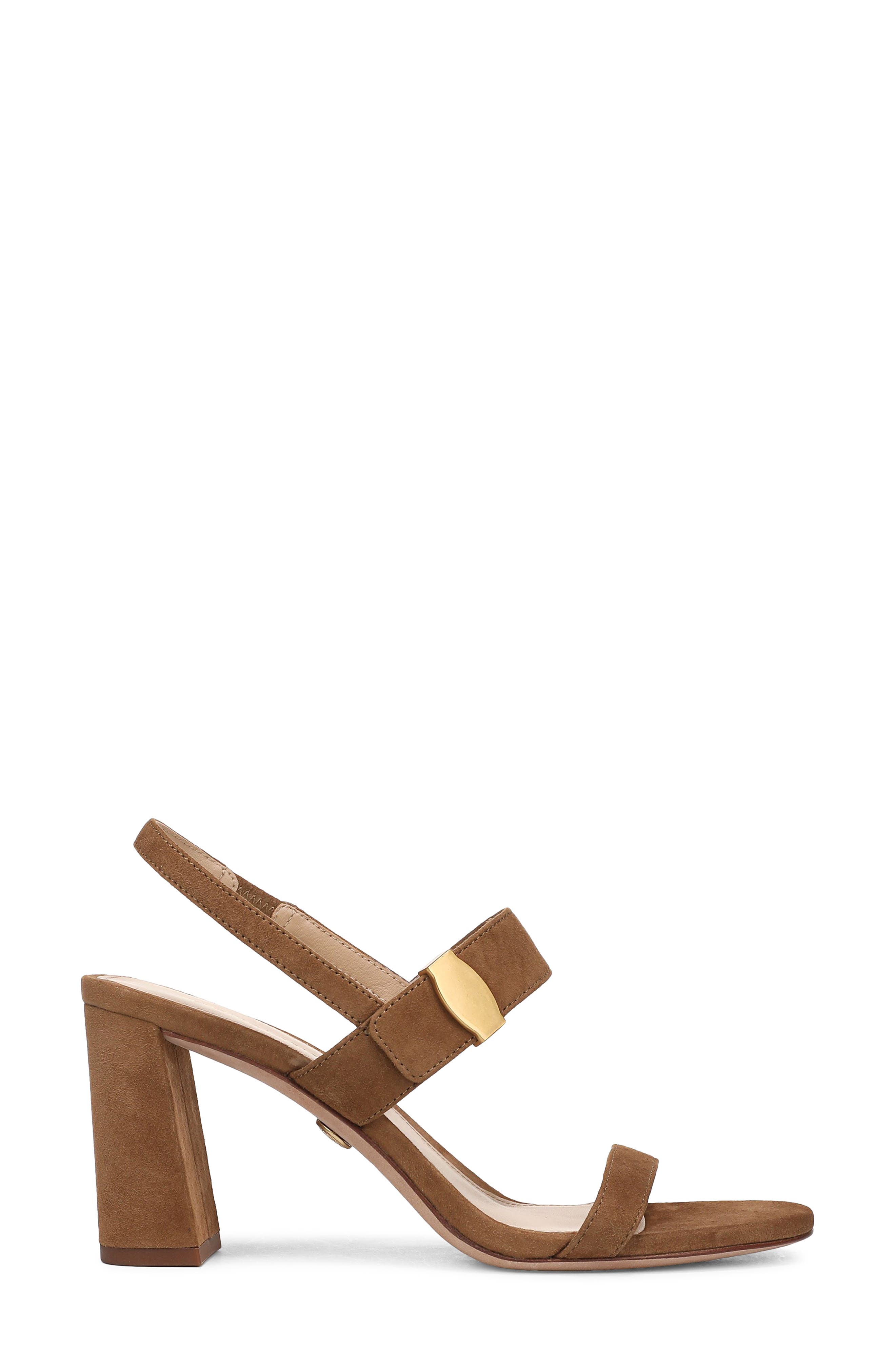 Veronica Beard Genetta Slingback Sandal, Alternate, color, Chestnut