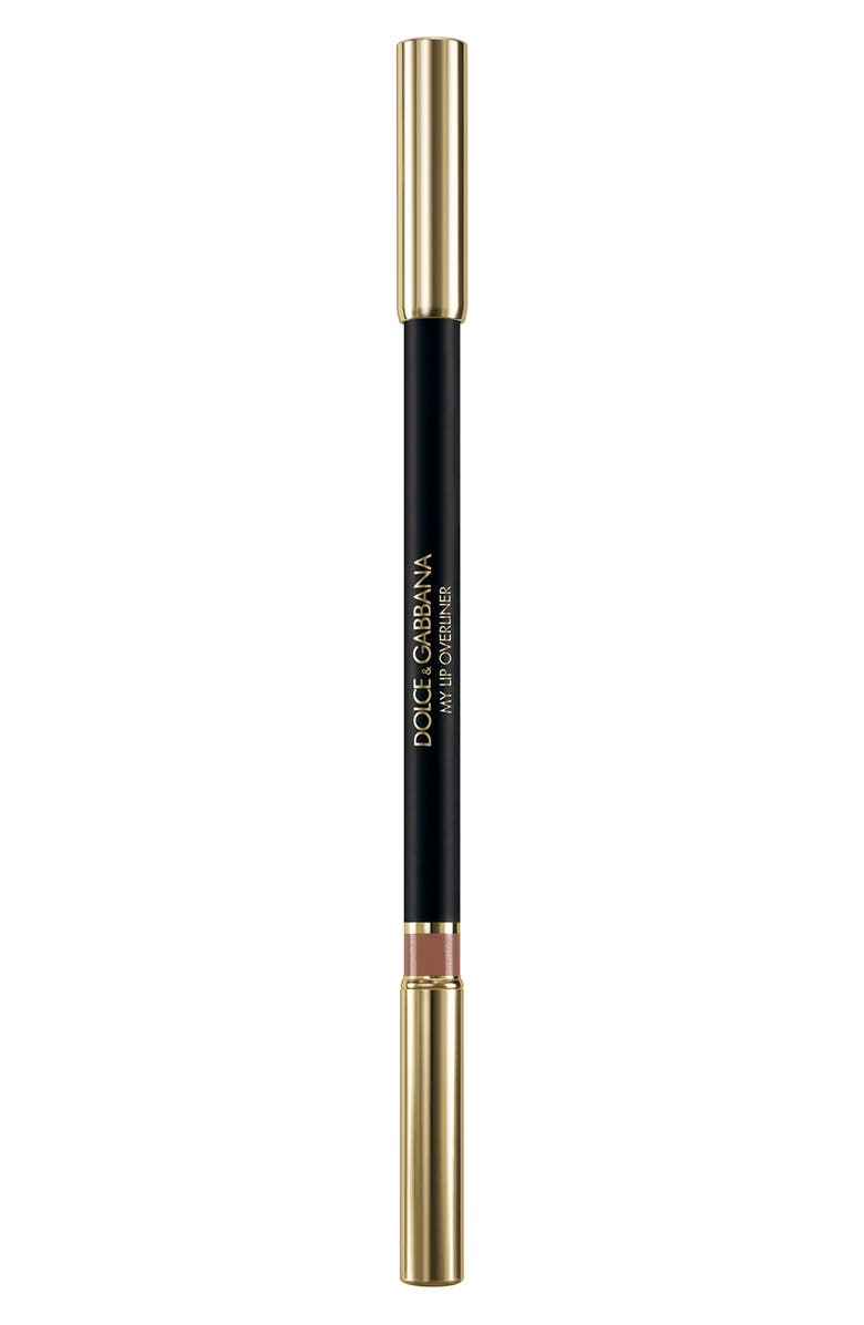 Dolce&Gabbana My Lip Overliner Lip Pencil, Alternate, color, 02 Brownie Nude