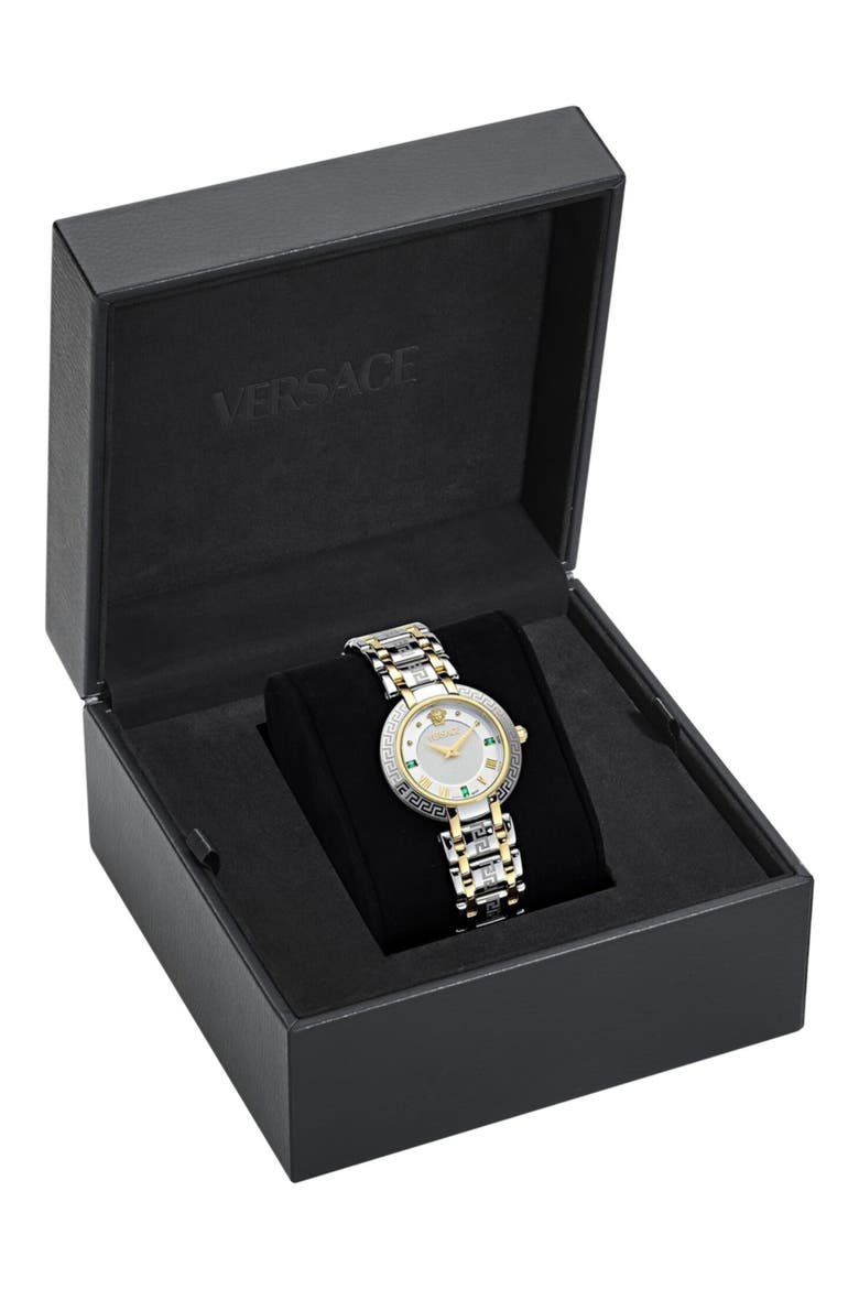 Antlia Emerald Bracelet Watch, 34mm, Alternate, color, TWO TONE
