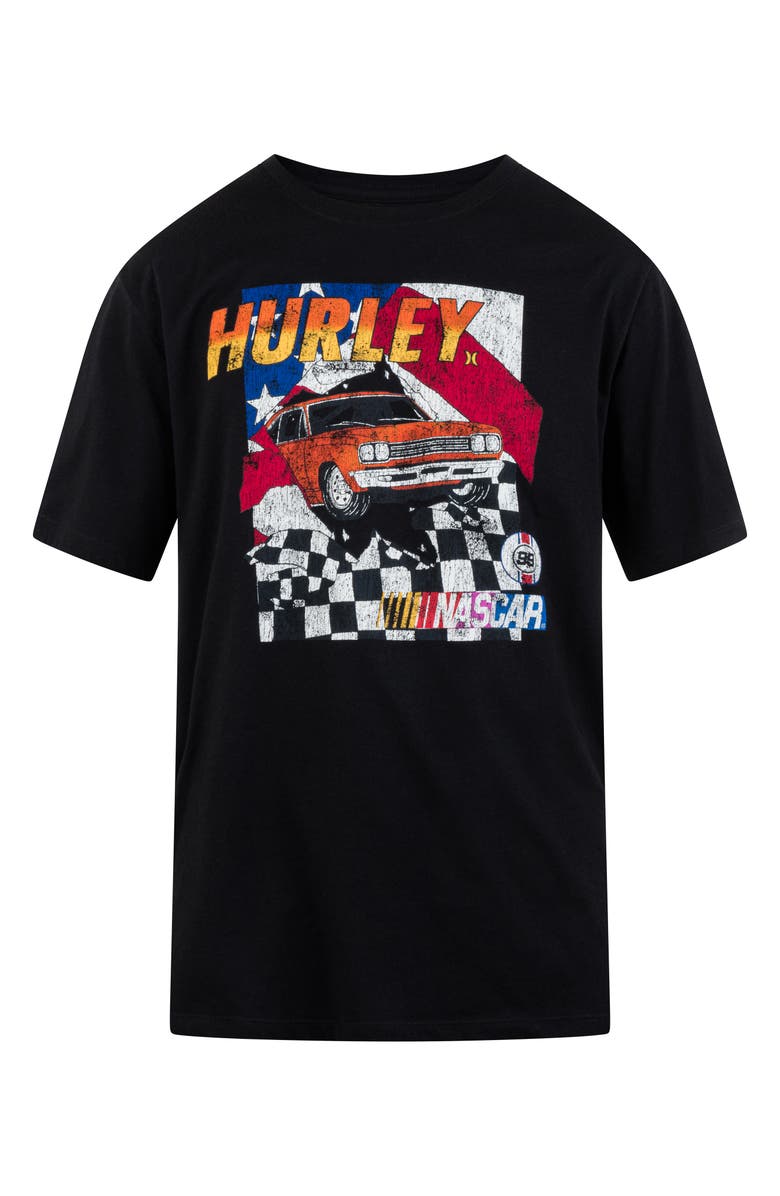 Hurley x NASCAR Everyday Finish Line Graphic Tee, Alternate, color,