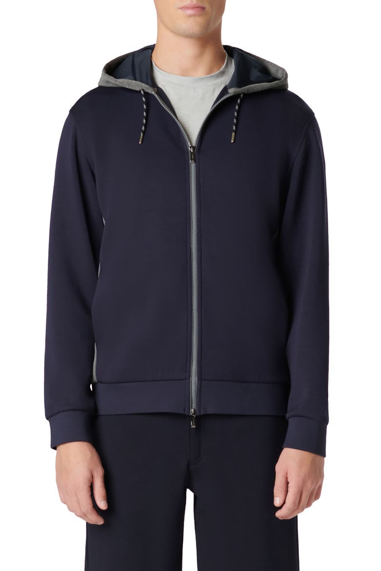 Full Zip Hoodie, Main, color, NAVY