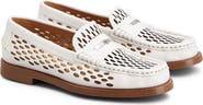 Tod's Laser Cut Calfskin Loafer