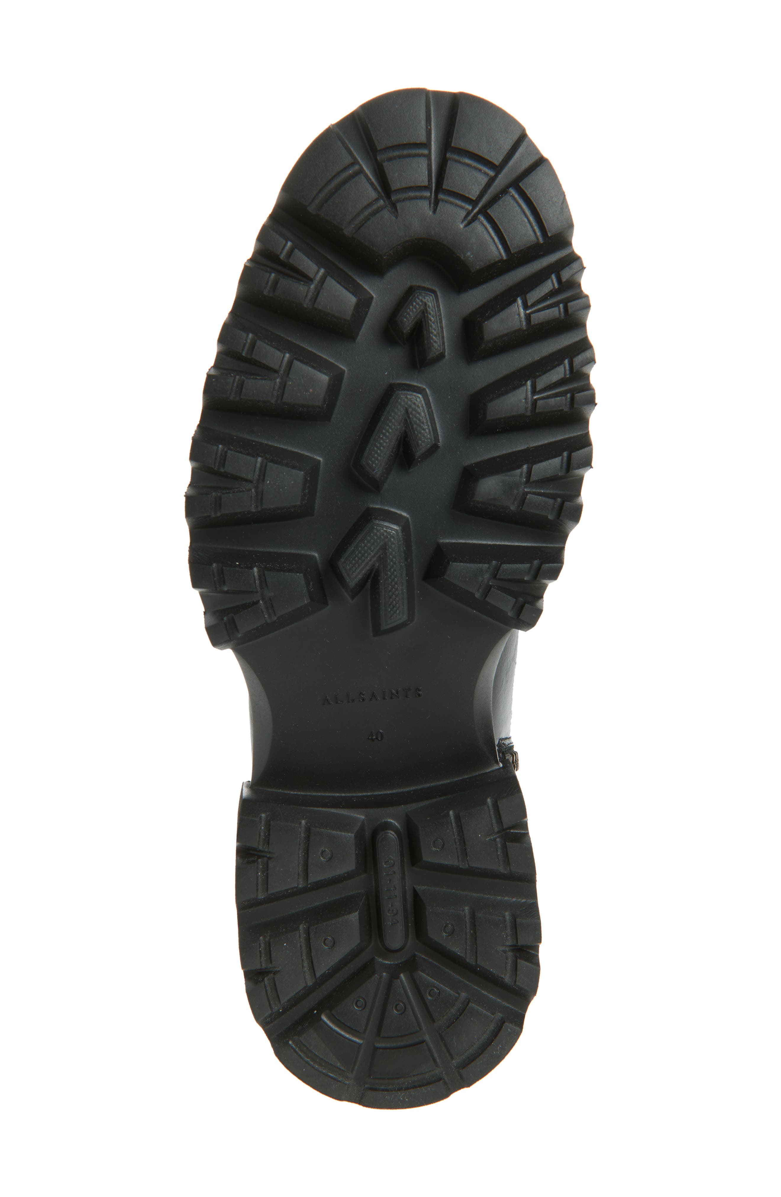 AllSaints Maren Combat Boot, Alternate, color, Black