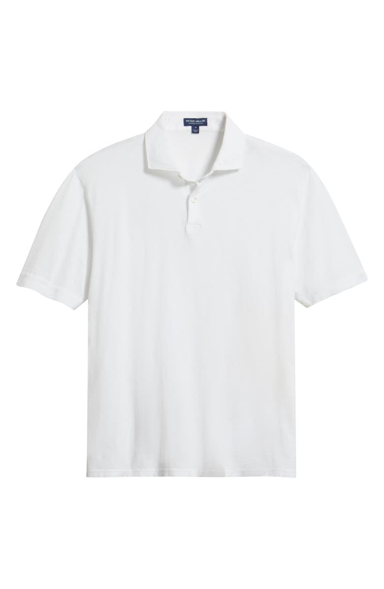 Peter Millar Crown Crafted Journeyman Pima Cotton Polo, Alternate, color, White