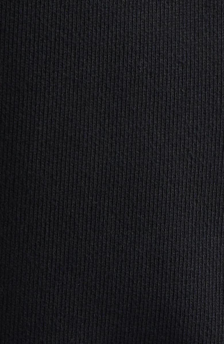 Service Works Logo Graphic Organic Cotton French Terry Hoodie, Alternate, color, Black