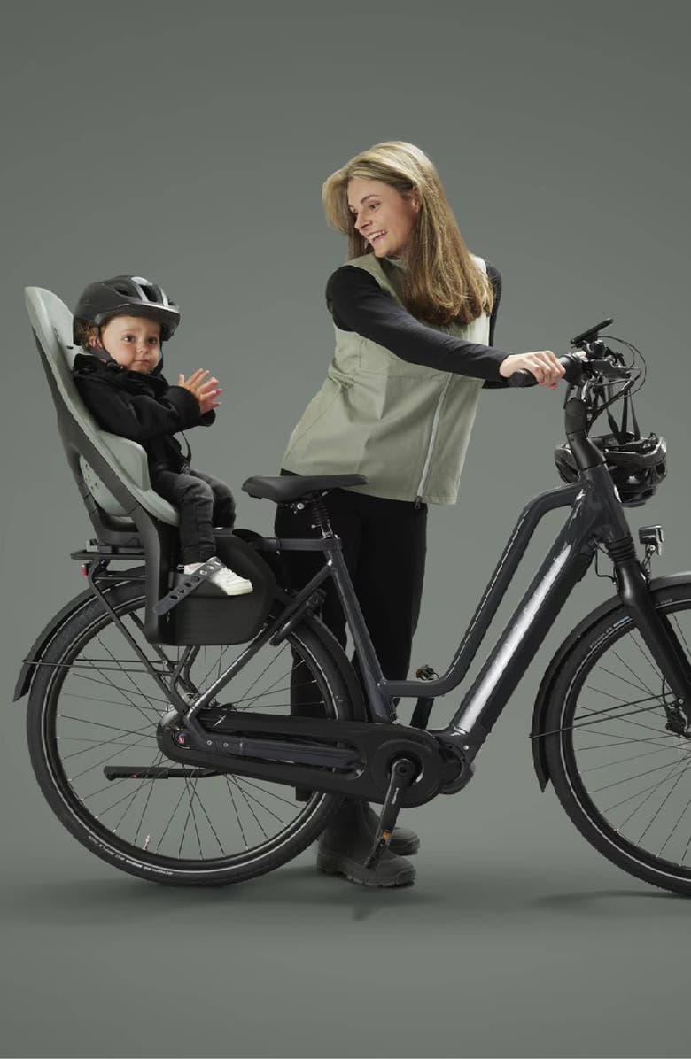 Thule Yepp 2 Maxi MIK HD Rack Mounted Child Bike Seat, Alternate, color, Black/ Midnight