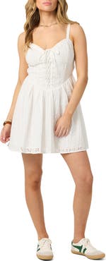 O'Neill Camden Embroidered Minidress