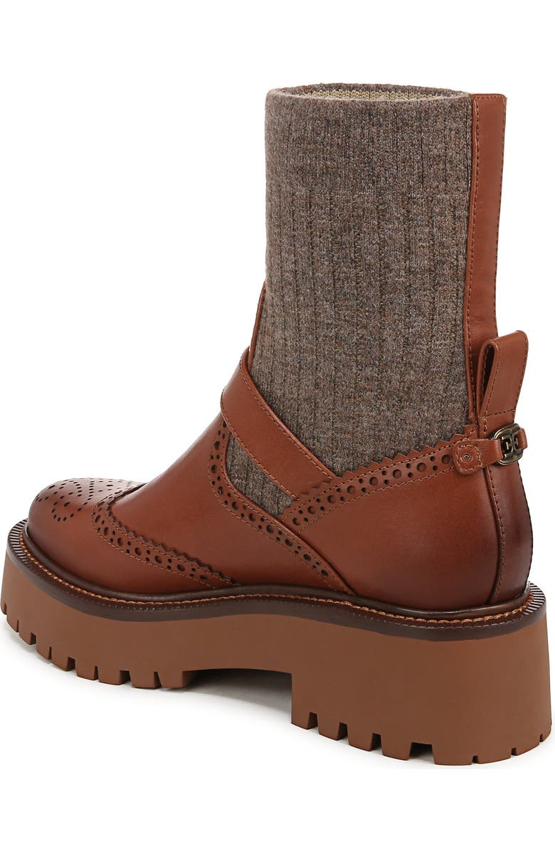 Sam Edelman Elly Lug Sole Boot, Alternate, color, Rich Cognac