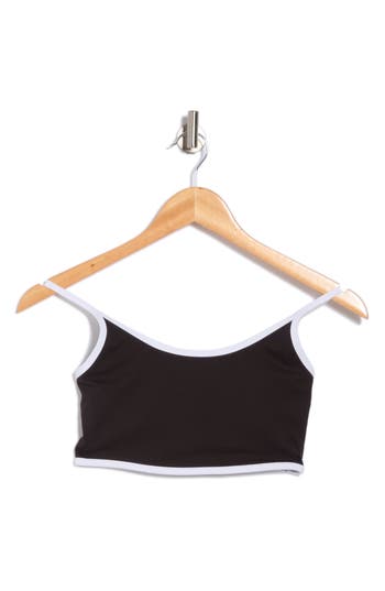 X By Gottex Racerback Sports Bra In Black