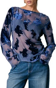 NEXT Flocked Mesh Top