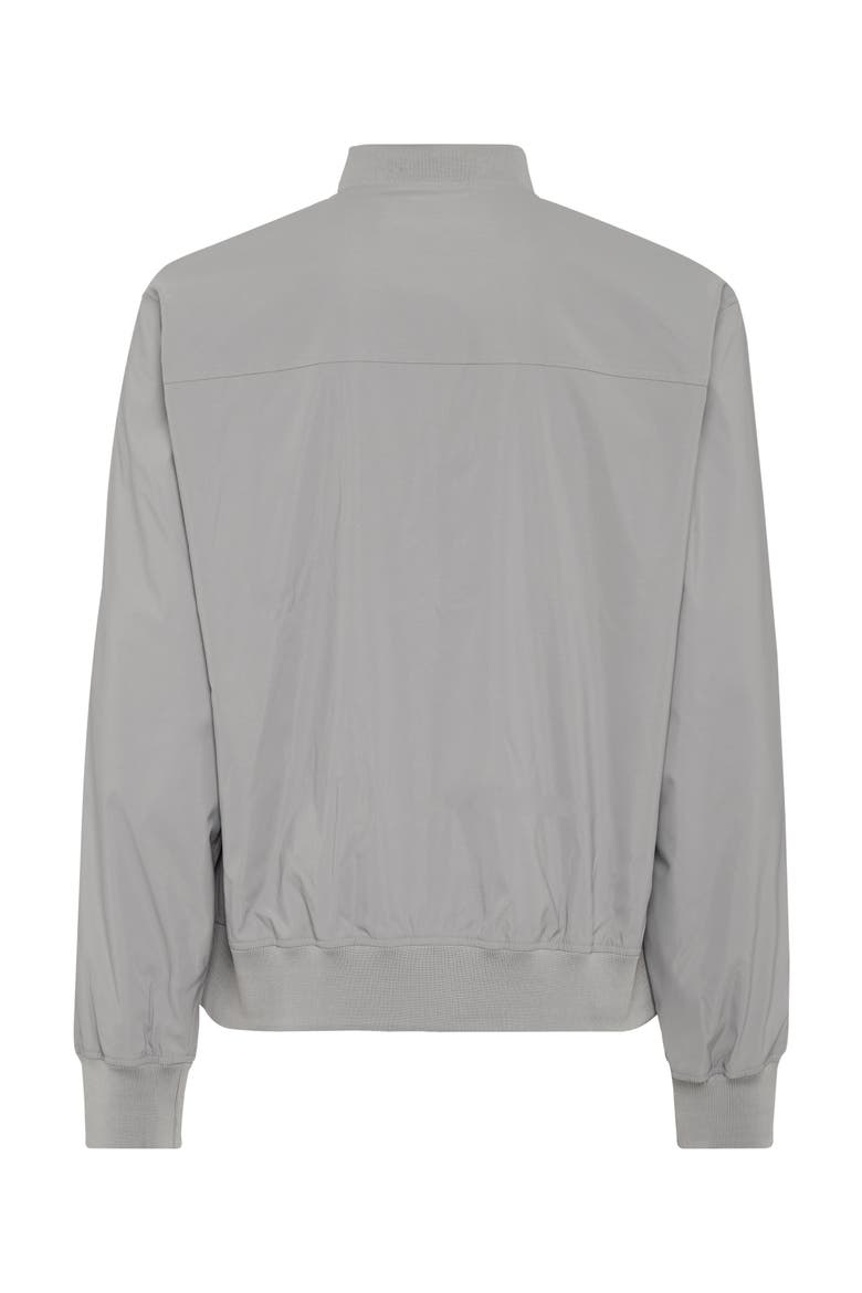 Nylon Bomber Jacket Men, Alternate, color, grey