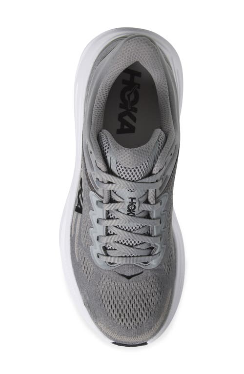 Hoka Bondi 8 Running Shoe In Gray
