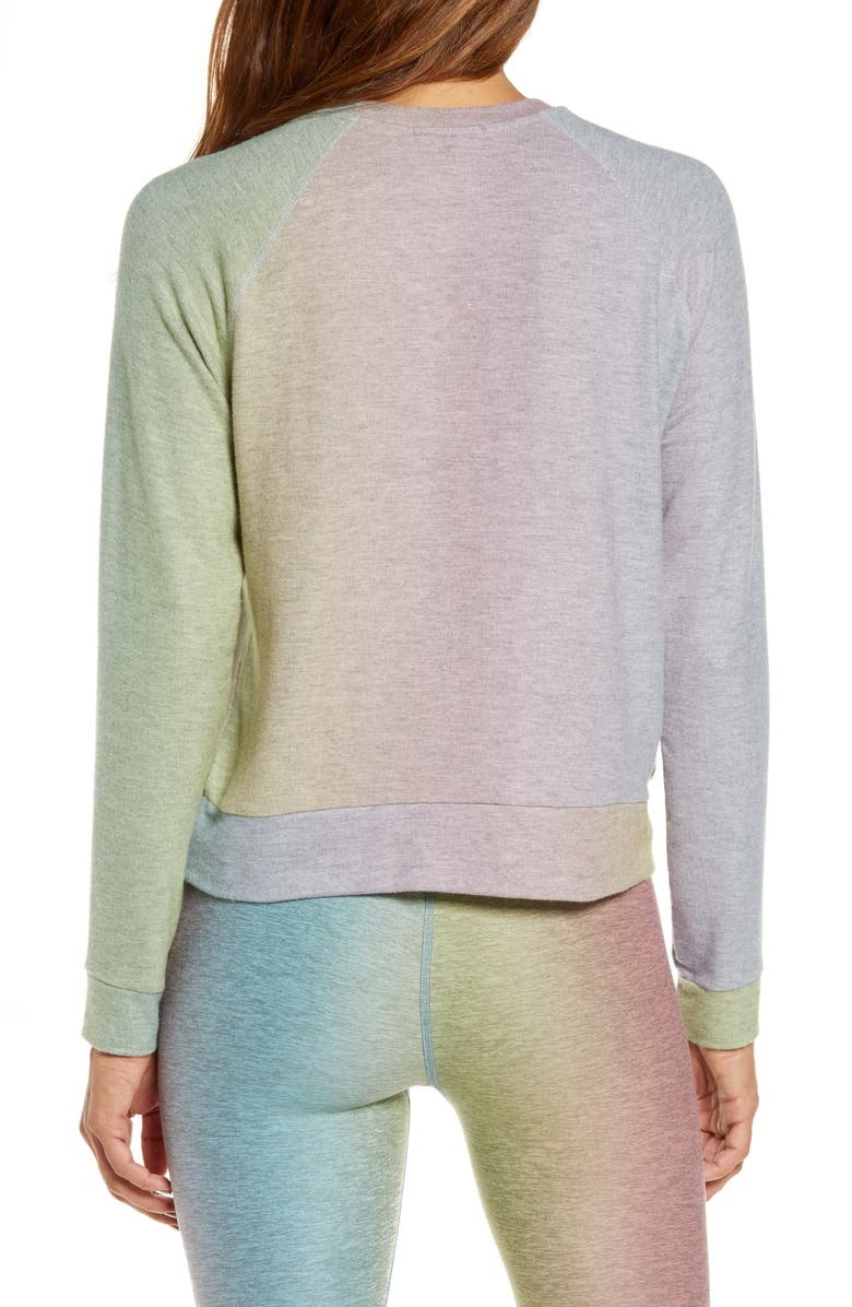 Beyond Yoga Hacci Raglan Pullover, Alternate, color,