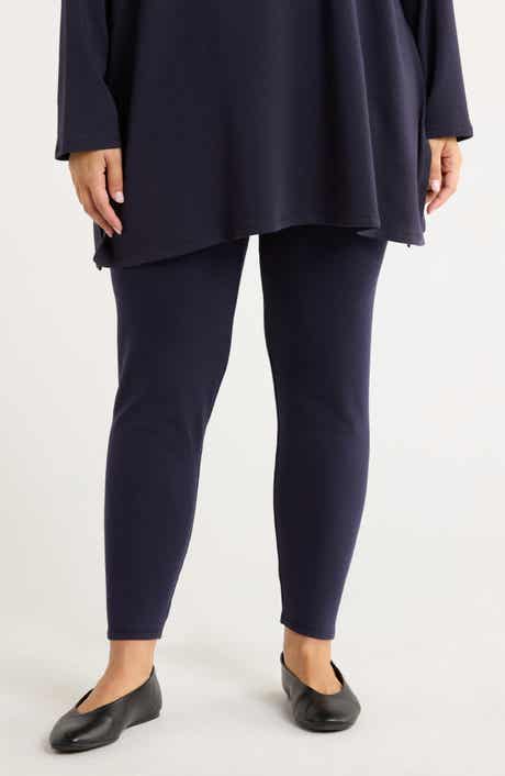 Eileen Fisher High Waist Ankle Leggings
