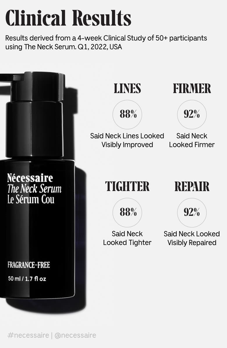Nécessaire The Neck Serum, Alternate, color, 