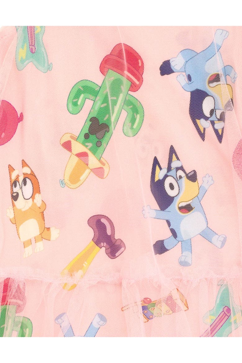 Sleeveless Dress, Alternate, color, Bluey Bingo Pink