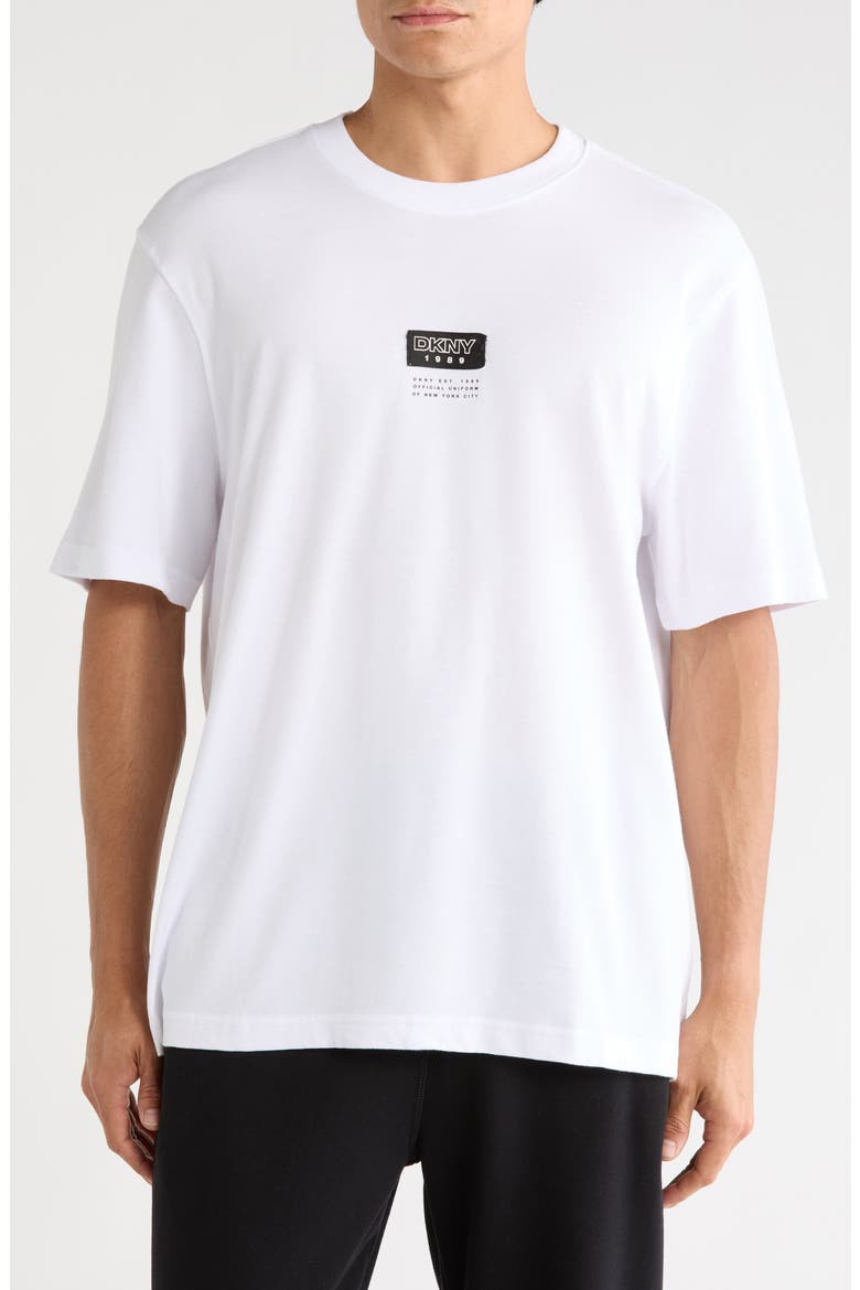 Uniform Logo Cotton T-Shirt, Main, color, WHITE