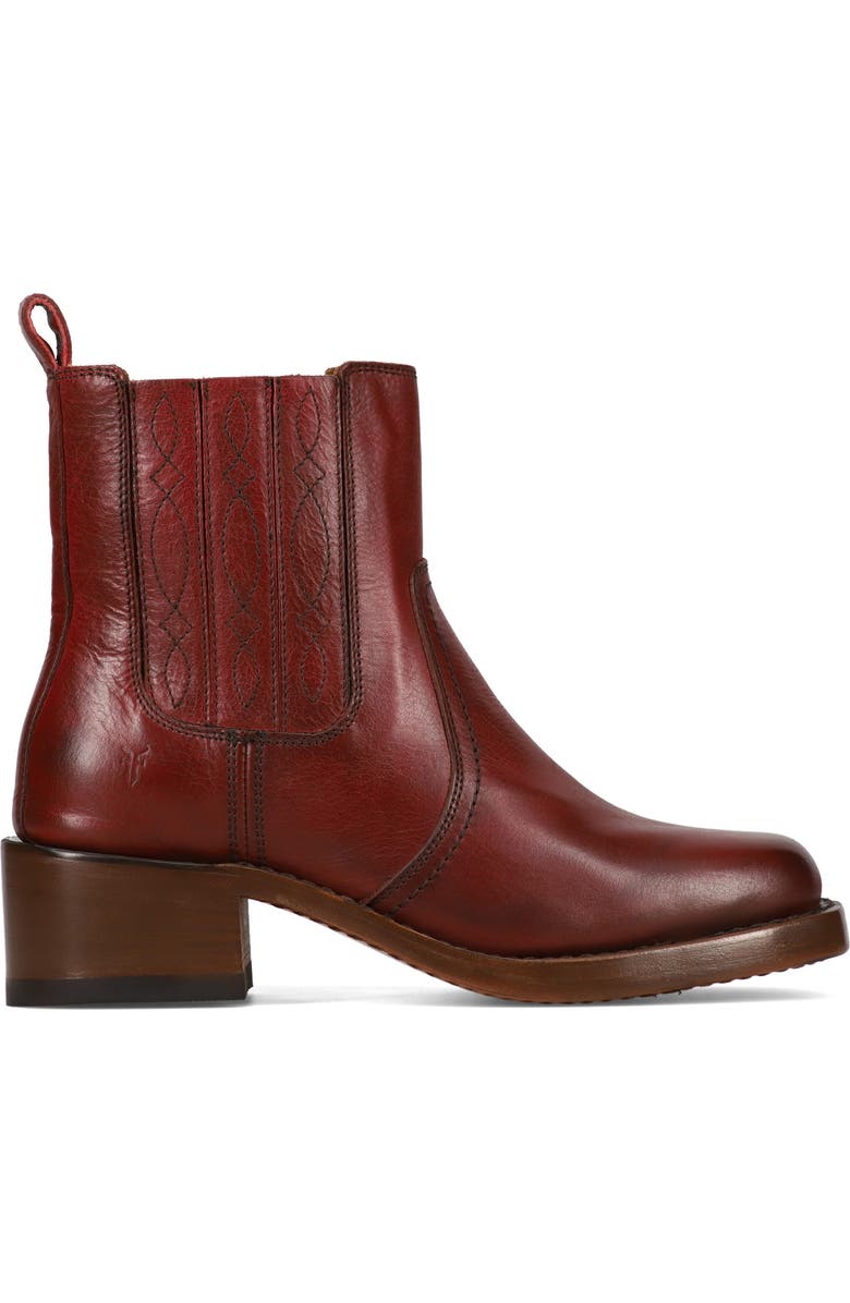 Frye Campus Chelsea Boot, Alternate, color, Merlot