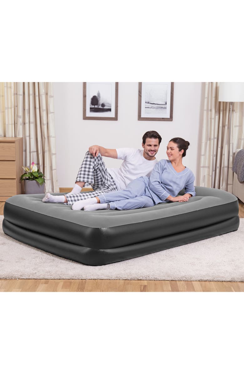 Bestway Tritech 18" Queen Air Mattress W/ Builtin Ac Pump, Alternate, color, 